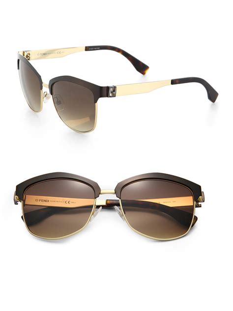 fendi aviator sunglasses mens